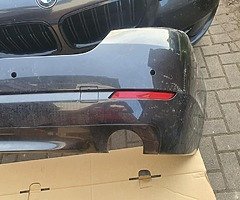 Bmw F10 back bumper with twin pipes!!!!!