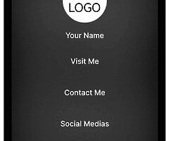 Nfc Business tag key cards or stickers