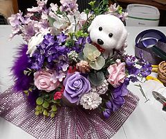 Silk food flowers