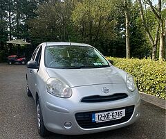 2012 NISSAN MICRA 1.2 VISIA (LOW MILEAGE)