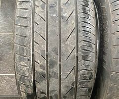4x 245/45/18 tyres all 80%