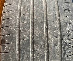 4x 245/45/18 tyres all 80% - Image 4/5