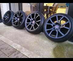 R16 R17 R18 5x110 5X112 5X114.3 alloy wheels