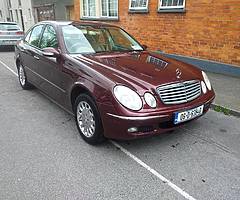 E-class, 178 000 miles, full service record, brand new NCT 07/20, TAX 06/19