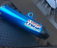 Yz125 exhaust system