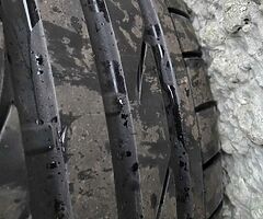 Bmw 18inch genuine alloy wheels with brand new Bridgestone RFT tyres for sale - Image 4/6