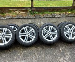 Audi Q5 19inch genuine alloy wheels with good tyres for sale - Image 3/3