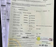07 VW GOLF 1.4 * WARRANTY * 14 MONTHS NCT *