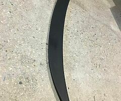 1 series e82 bmw coupe gloss black spoiler