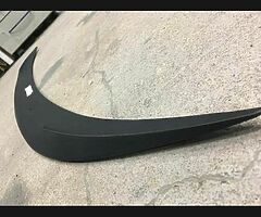 1 series e82 bmw coupe gloss black spoiler