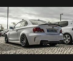 1 series e82 bmw coupe gloss black spoiler - Image 4/5