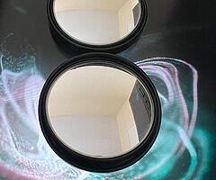 2 Pcs Car Round Frame Spot Mirror - Image 9/10