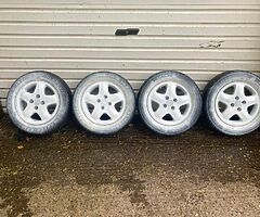 Suzuki white wheels 4x100
