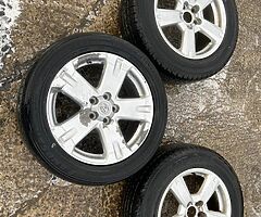 Few sets of wheels
