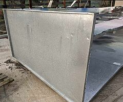 Paint spray booth extractor system