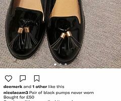 Size 3 shoes new or worn once