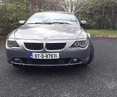 Bmw 630i Msport 2007 Nct & Tax Low miles