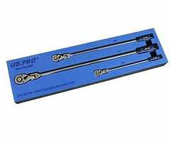 BRAND NEW 3PCS EXTRA LONG FLEXIBLE RACHETS