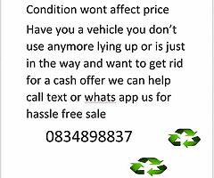 Top prices paid for unwanted vehicles