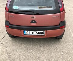 Opel Corsa new nct low mileage