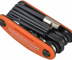 22 eur Bicycle Tool Set with 17 Different Tools, Multi-Colour