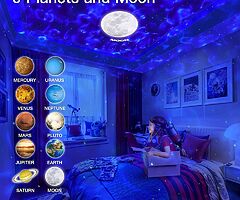 49£ Night Light Star Projector, Galaxy Planets Projector Light 15 Colors Nebula Cloud Starlight - Image 6/7