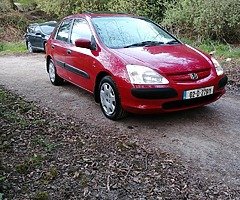 Honda civic new nct