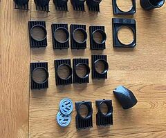3d printed car and garage parts