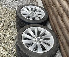 Scirocco 17” alloys