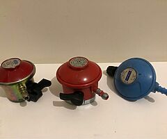 camping Gas barrel fittings 2 new 1 used plus new camping gas