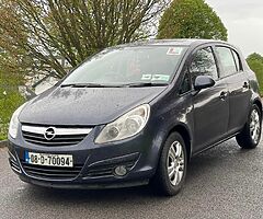 2008 OPEL CORSA 1.3 DIESEL (NEW NCT)