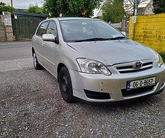 Toyota corolla 1.4 petrol 2006