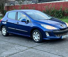 09 Peugeot 308 1.6 Diesel TAX till 06-22 Cheap Tax €270 for a year