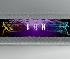 PVC banner, free delivery £55