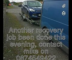 24hr Recovery/ Transportion Available