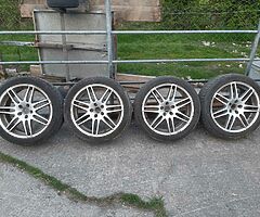 18" RS4 5x112 Alloys