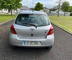 2007 Toyota Yaris 1.0 Petrol NCT December 20’22