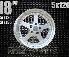 Impul RS3 style dished alloys for BMW - 18'' 5x120
