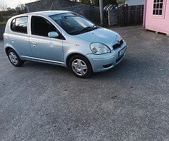 Toyota yaris 1litre petrol