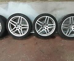 Porsche 5x112 alloys