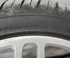 Porsche 5x112 alloys