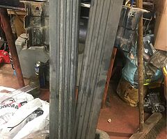 Ford transit side steps for side doors  (pair)