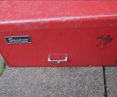 Snap on tools box with Tools￼