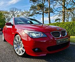 2008 BMW 5 Seies 525i M Sport Imola Red
