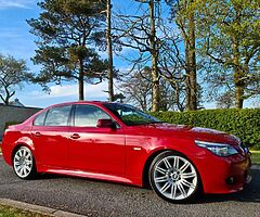 2008 BMW 5 Seies 525i M Sport Imola Red