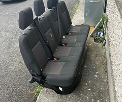 Mercedes Vito crew cab seats
