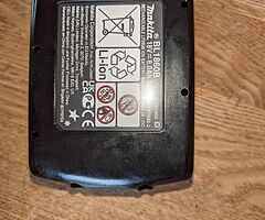 Makita 6 Amp batteries