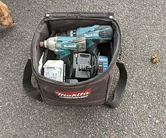 Makita 18 volt Twin Set