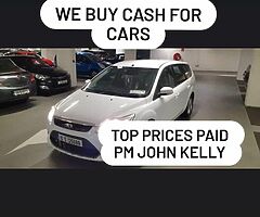 We buy cash for cars