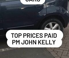 We buy cash for cars